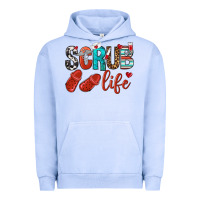 Pigment Grape Ice scrub life Urban Hoodie - NancyCooperArtShop