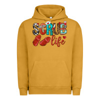 Pigment Peanut Butter scrub life Urban Hoodie - NancyCooperArtShop
