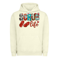 Pigment Pistachio scrub life Urban Hoodie - NancyCooperArtShop
