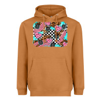 Meerkat race day background Heavyweight Hoodie - AdoDesignShop