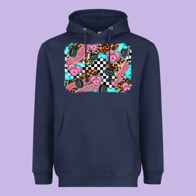 Race Day Background Heavyweight Hoodie Designed By Adodesignshop