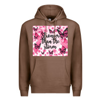 Chestnut stronger than the storm Premium Hoodie - MaliasSmallBusiness