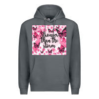 Rock stronger than the storm Premium Hoodie - MaliasSmallBusiness