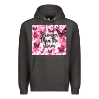 Smoke stronger than the storm Premium Hoodie - MaliasSmallBusiness