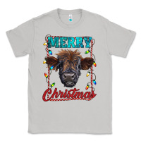 Moon Dust merry christmas highland calf baby cow Classic Tee - RanaPortraitStore