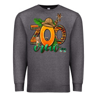 Charcoal Heather zoo crew Premium Sweatshirt - AdoDesignShop