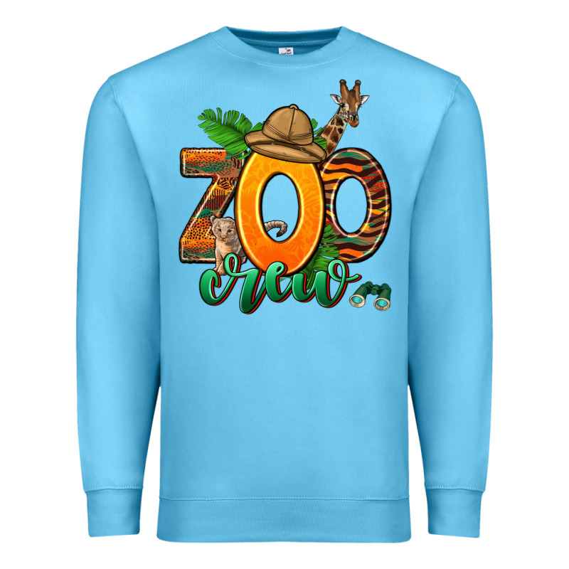 Zoo Crew Premium Sweatshirt by AdoDesignShop | Teevron