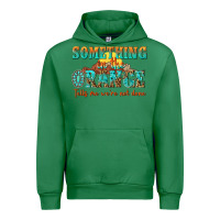 Emerald something in the orange tells me were not done Urban Hoodie - NancyCooperArtShop