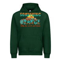Forest Green something in the orange tells me were not done Urban Hoodie - NancyCooperArtShop