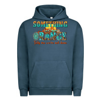 Pigment Midnight Navy something in the orange tells me were not done Urban Hoodie - NancyCooperArtShop