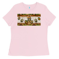 Bubblegum Pink easter camouflage egg hunter bunny license plate template Ladies Tee - BarkalooDesign