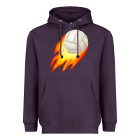 Plum volleyball Heavyweight Hoodie - JahusDesignShop