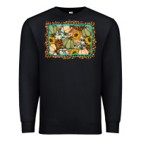 Black Fall pumpkin Premium Sweatshirt - Artiststas