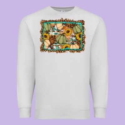 Fall Pumpkin Premium Sweatshirt Designed By Artiststas