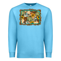 Ocean Blue Fall pumpkin Premium Sweatshirt - Artiststas