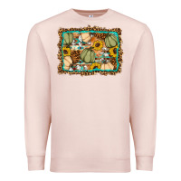 Pale Pink Fall pumpkin Premium Sweatshirt - Artiststas