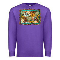 Purple Fall pumpkin Premium Sweatshirt - Artiststas