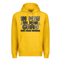 Lemon in may we wear gray brain cancer awareness Premium Hoodie - MaliasSmallBusiness