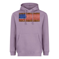 Lavender usa flag leopard Heavyweight Hoodie - JahusDesignShop