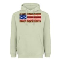 Matcha usa flag leopard Heavyweight Hoodie - JahusDesignShop