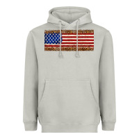 Moon Dust usa flag leopard Heavyweight Hoodie - JahusDesignShop