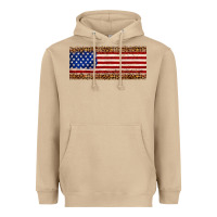 Mushroom usa flag leopard Heavyweight Hoodie - JahusDesignShop
