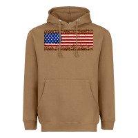 Toasted Coconut usa flag leopard Heavyweight Hoodie - JahusDesignShop