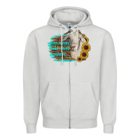 Dove Grey just a girl who loves goats Zipper Hoodie - RanaPortraitStore