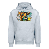 Heather Grey pt physical therapist western Urban Hoodie - NancyCooperArtShop