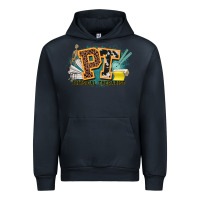 Navy pt physical therapist western Urban Hoodie - NancyCooperArtShop