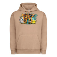 Pigment Burro pt physical therapist western Urban Hoodie - NancyCooperArtShop