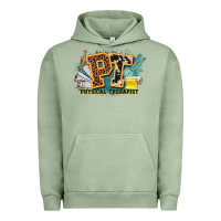 Pigment Oil Green pt physical therapist western Urban Hoodie - NancyCooperArtShop