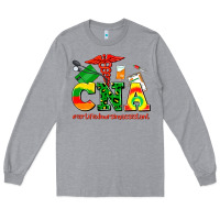 Heather Grey cna juneteenth certified nursing assistant Long Sleeve Tee - AdoDesignShop