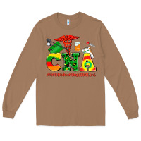 Toasted Coconut cna juneteenth certified nursing assistant Long Sleeve Tee - AdoDesignShop