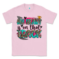 Bubblegum Pink my heart is on that track Classic Tee - Zillion Design Studio