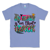 Colony Blue my heart is on that track Classic Tee - Zillion Design Studio