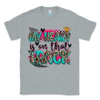 Heather Grey my heart is on that track Classic Tee - Zillion Design Studio