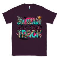 Plum my heart is on that track Classic Tee - Zillion Design Studio