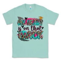 Seafoam my heart is on that track Classic Tee - Zillion Design Studio