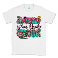 White my heart is on that track Classic Tee - Zillion Design Studio