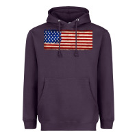 Plum usa flag Heavyweight Hoodie - JahusDesignShop