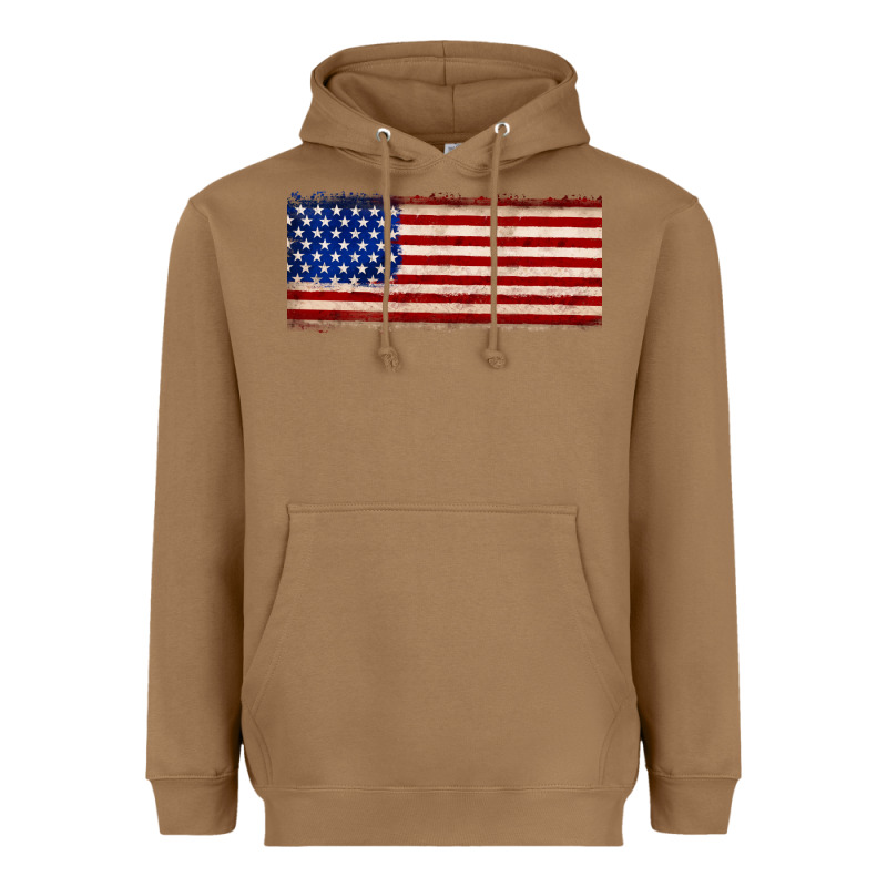 Usa Flag Heavyweight Hoodie by JahusDesignShop | Teevron