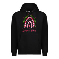 Black summer vibes Premium Hoodie - MaliasSmallBusiness