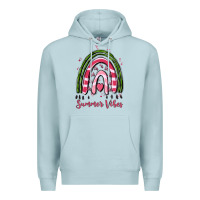 Blue Mist summer vibes Premium Hoodie - MaliasSmallBusiness