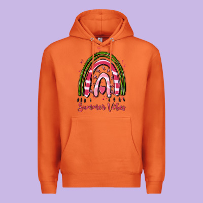 Summer Vibes Premium Hoodie Designed By Maliassmallbusiness