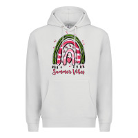 Dove Grey summer vibes Premium Hoodie - MaliasSmallBusiness