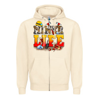 Sandshell miner life Zipper Hoodie - Zillion Design Studio