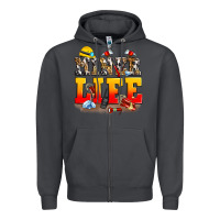 Smoke miner life Zipper Hoodie - Zillion Design Studio