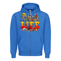 True Royal miner life Zipper Hoodie - Zillion Design Studio
