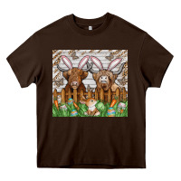 Easter Cow Heavy Core Tee | Teevron